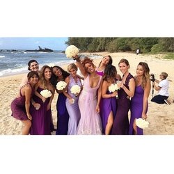 Rihanna au mariage de sa meilleure amie