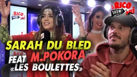 Sarah du bled Feat M.Pokora “Les boulettes ” ! Le Rico Show sur NRJ