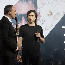 Nikos Aliagas et Orelsan - NRJ Music Awards 20th Edition