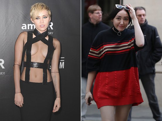 Miley Cyrus et Noah Cyrus