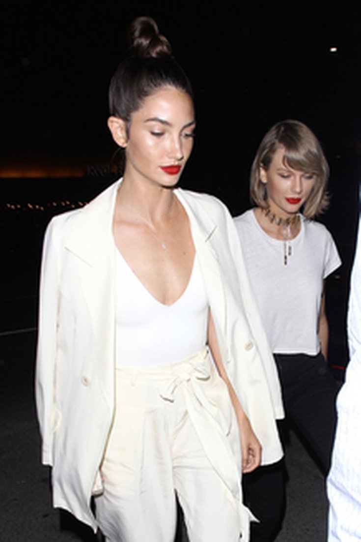 Taylor Swift et Lily Aldridge 