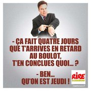 Retour au travail : On est quel jour ?