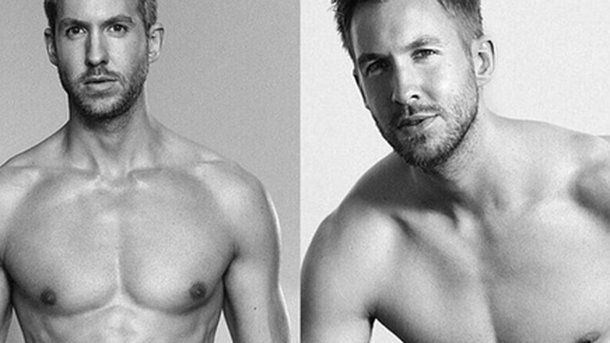 Calvin Harris : les photos super sexy de sa campagne Armani!