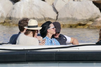 Katy Perry et Orlando Bloom sur un Yacht à Saint Jean Cap Ferrat