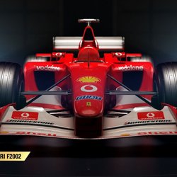 Ferrari F2002 de... 2002, bien sûr !