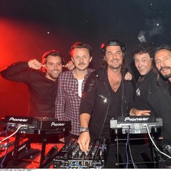 NRJ DJ Awards 2015 - Axwell /\ Ingrosso, Joachim Garraud, Bob Sinclar et Martin Solveig