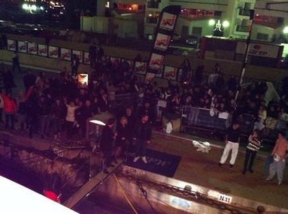 Cauet sur le Yacht des NRJ Music Awards 2011