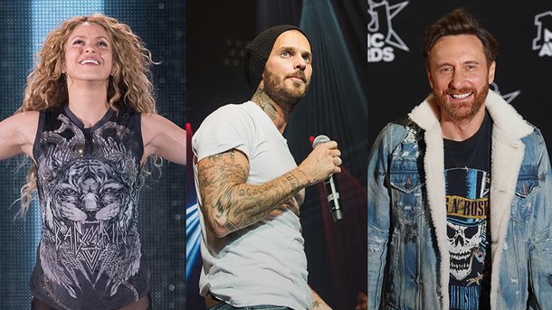 Shakira, M Pokora, David Guetta : les hits qui vous ont fait danser durant l'été 2012