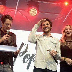 Vincent, Amir et Stéphanie au Concert Pop Love