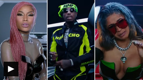 Nicki Minaj et Cardi B hyper sexy pour le clip de Migos, «Motorsport»