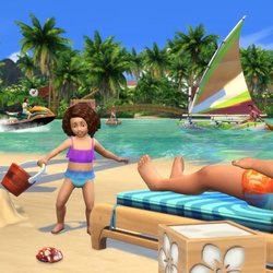 Les Sims 4 Îles Paradisiaques