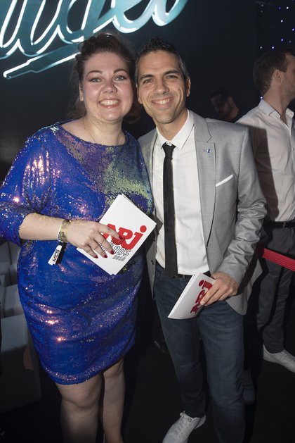 David (NRJ) et Karen (NRJ)  - 7ème cérémonie des NRJ DJ AWARDS