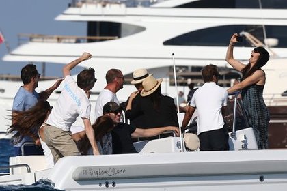 Bono en vacances à Saint Tropez!