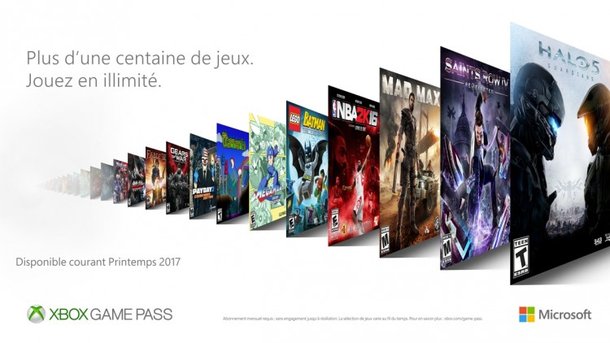 Xbox Game Pass : jouez en illimité sur Xbox One