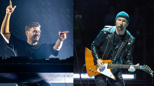 U2 à Tomorrowland : The Edge rejoint Martin Garrix sur scène et dévoile "Fireflies"