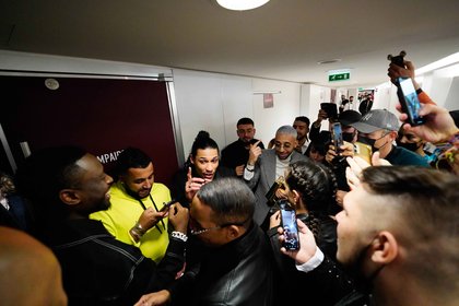 Dadju, Hatik et Naps - Backstage des NRJ Music Awards 2021