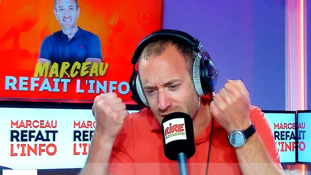 Humour -  Les adieux de Jean Castex, fin lundi du port du masque dans les transports, et Céline Dion en concert  - Marceau refait l’info du 12 mai 2022