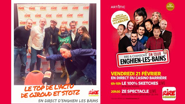 Giroud et Stotz à Enghien-les-Bains avec Rire & Chansons