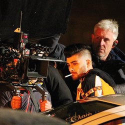 Zayn Malik - Tournage d'un clip à Manchester