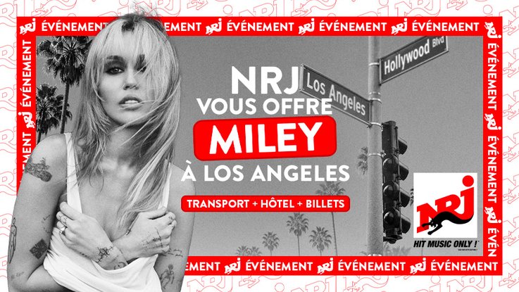 Miley en concert à Los Angeles