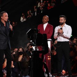 Nikos Aliagas, Soprano et Kendji - Cérémonie des NRJ Music Awards 2021