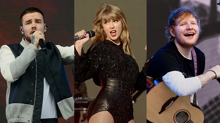 Liam Payne, Taylor Swift et Ed Sheeran