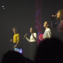 Les finalistes de la Star Ac' (Louis, Anisha, Enola et Léa) - Chérie FM Live Trélazé 2022