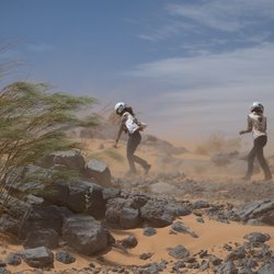 Les Gazelles en étape