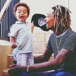 Wiz Khalifa et son fils