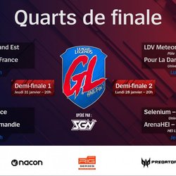 League Of Legends - La Grosse Ligue : les matchs des quarts de finale