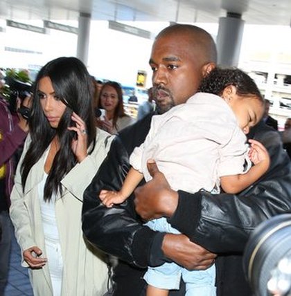 Kanye West, North West et Kim Kardashian en Arménie