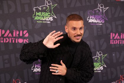 M Pokora - Photocall NRJ Music Awards Paris Edition