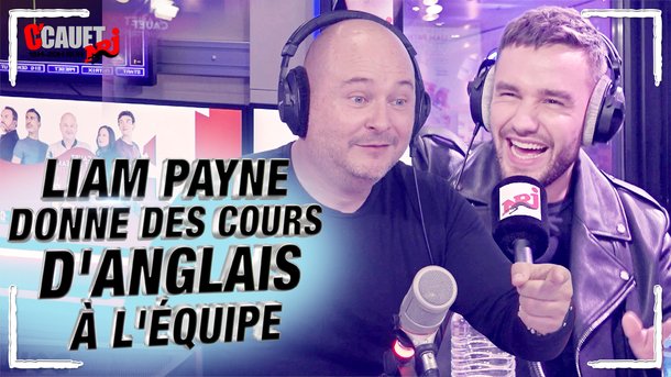 LIAM PAYNE donne des cours d'anglais à l'équipe - C'Cauet sur NRJ