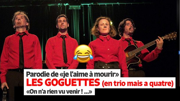 Les Goguettes - "On l'a pas vu venir " (version covid-19) - (parodie de "Je l'aime à mourir")