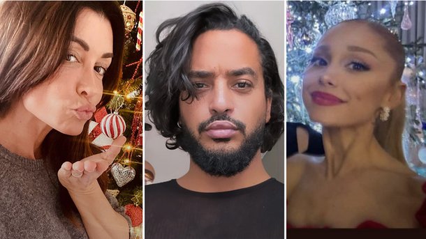 Jenifer, Slimane, Ariana Grande… Les photos de Noël des stars