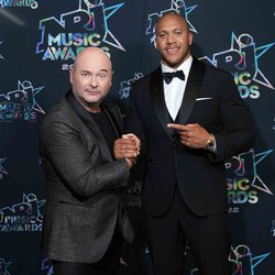 Cauet et Ciryl Gane - Photocall des NRJ Music Awards 2022