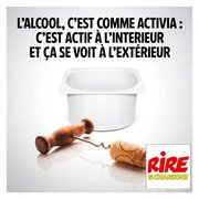 Le top 100 des Blagues de Rire & Chansons : l'alcool, c'est comme....