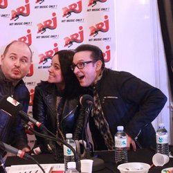 Cauet, Alizée et Jean-Marc Généreux