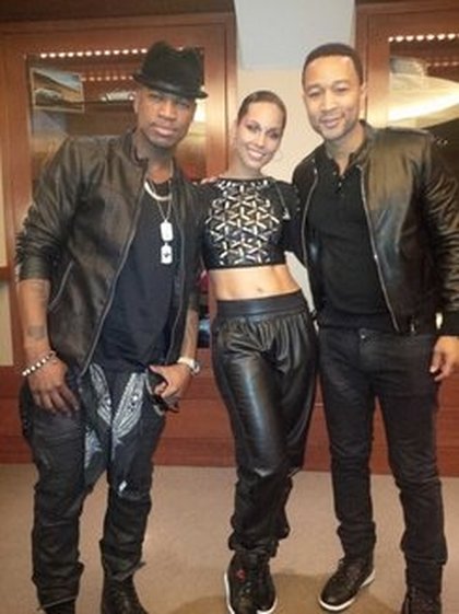 Alicia Keys: J'aime mes frères Ne-Yo et John Legend qui ont déchiré au NBA All Star
