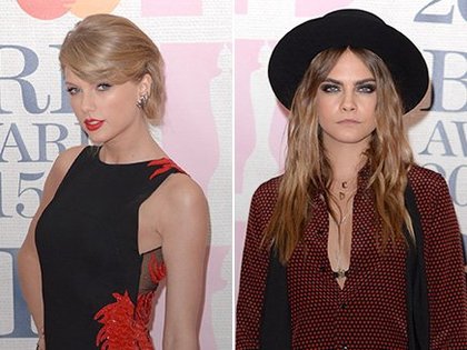 Taylor Swift et Cara Delevingne