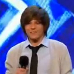 Louis lors des auditions d'XFactor 