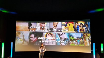 L'objectif : être le numéro 1 incontestable sur les produits de loisirs (jeux vidéo et produits dérivés)