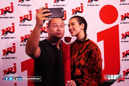 Lundi 18 Avril avec DUA LIPA - C Cauet sur NRJ