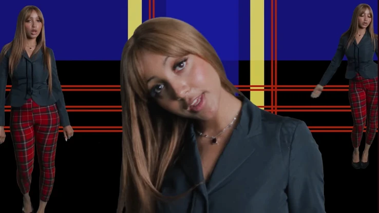 PinkPantheress clip "Illegal" / Capture d'écran