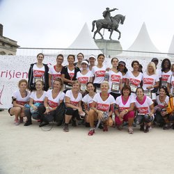 La team Fitnext/Chérie FM lors de la Parisienne