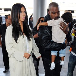 Kanye West, North West et Kim Kardashian en Arménie