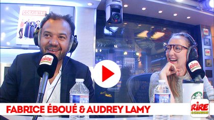 1 heure avec Audrey Lamy et Fabrice Eboué - l'interview - photo