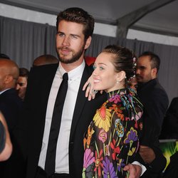 Miley Cyrus et Liam Hemsworth à l’avant-première de  «Thor : Ragnarok» à Hollywood