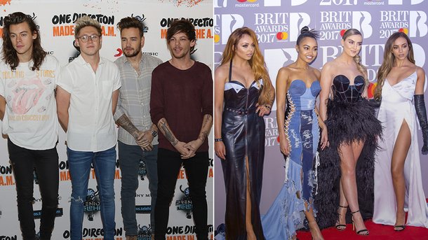 One Direction vs Little Mix : les deux groupes préférés des Anglaises