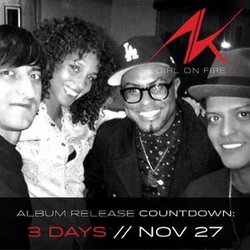 Moi, BrunoMars, JeffBhasker & Philsmeeze après qu'on ai écrit Tears Always Win! Bizarrement on a quand même beaucoup ri !!! 